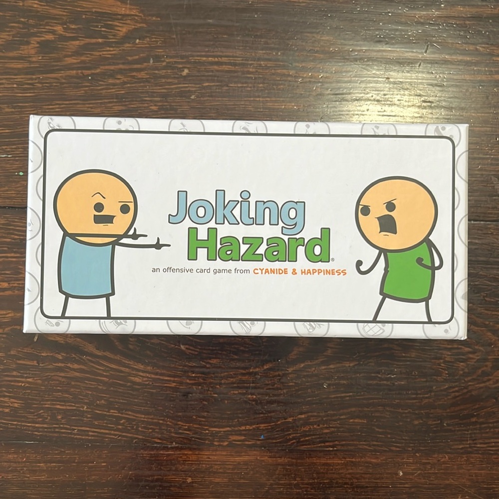 Joking Hazard an offensive card game. New in box